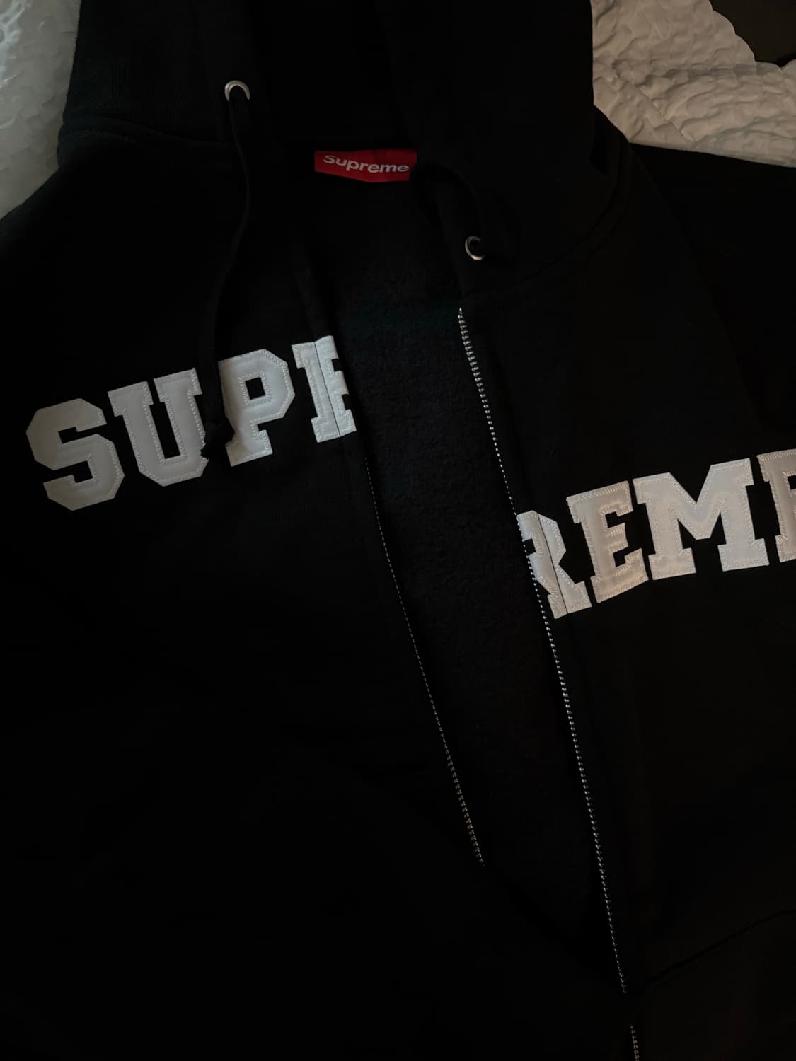 슈프림 25 Fw 컬리지에이트 후드집업 s 상품이미지2