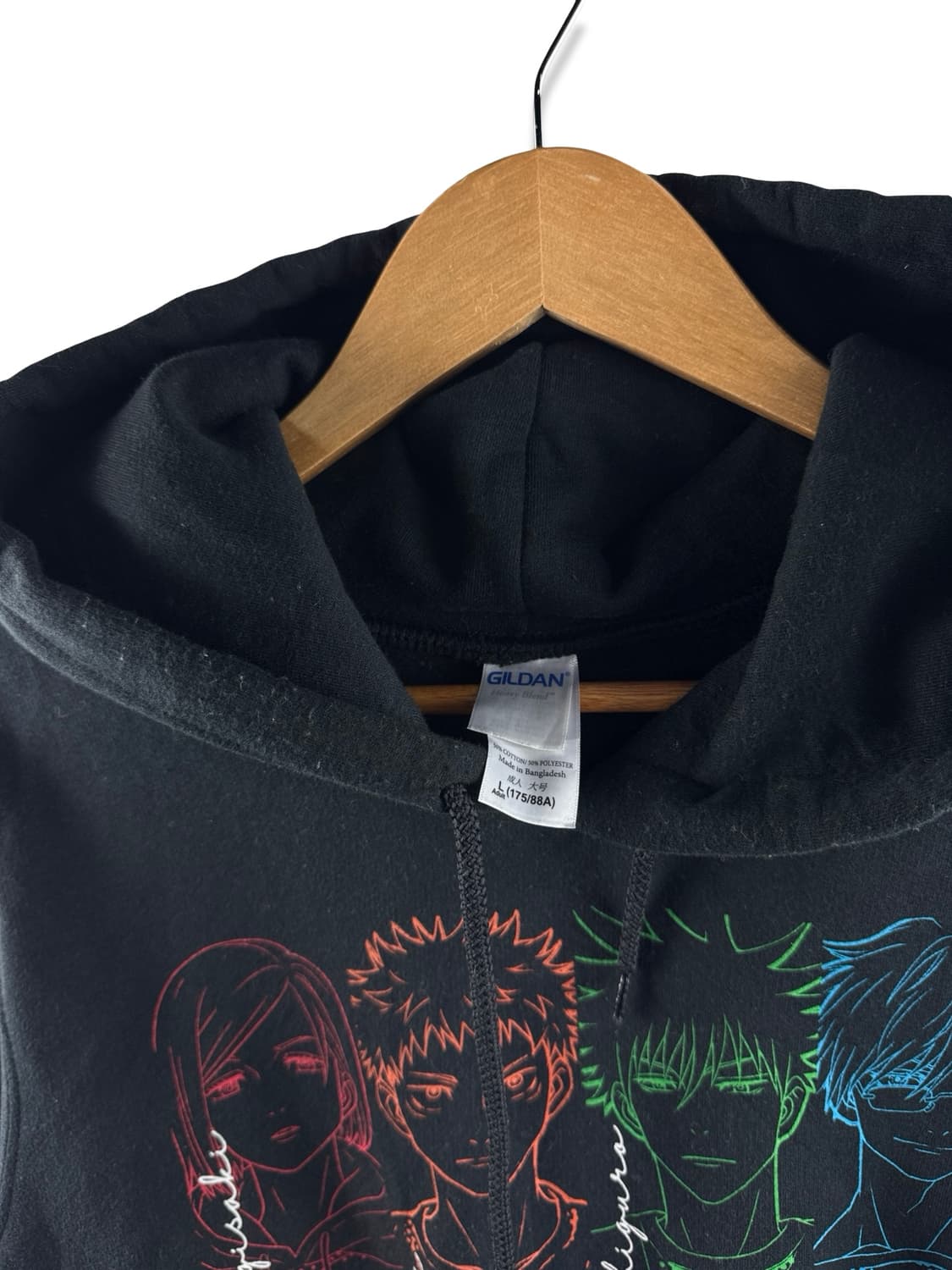 주술회전 부틀렉 프린팅 후드티2685 상품이미지5