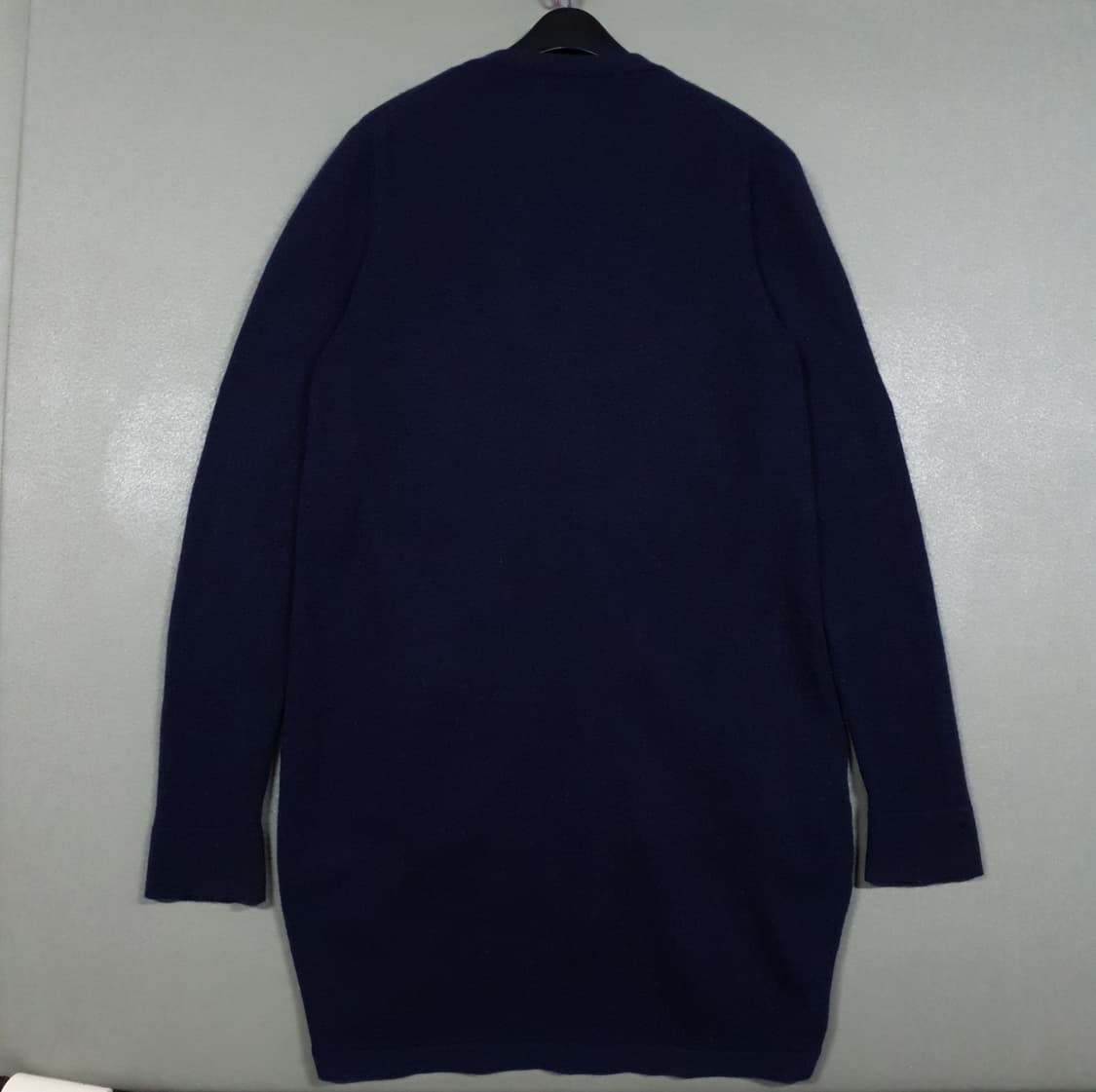 KUHO 구호 100% 캐시미어 롱 가디건 네이비 (여성 55-66) 상품이미지7