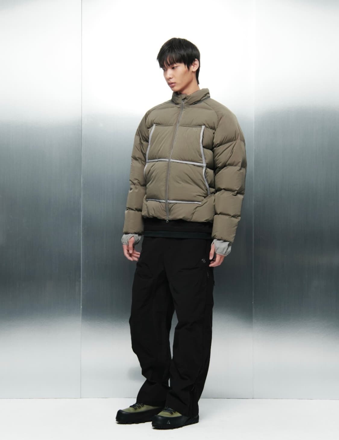 [2] 산산기어 테이프드 푸퍼 자켓 패딩 상품이미지4