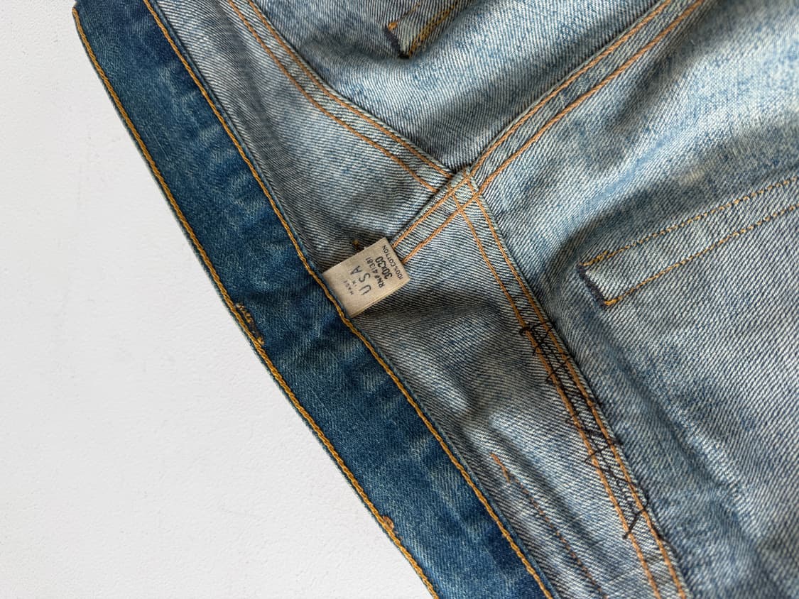 RRL Low straight selvedge jean.  상품이미지9