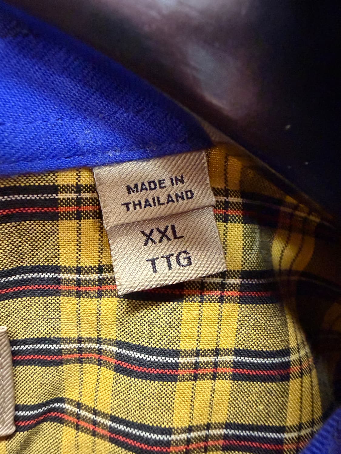 버버리 타탄 체크 셔츠 ( 105~110 ) 상품이미지7