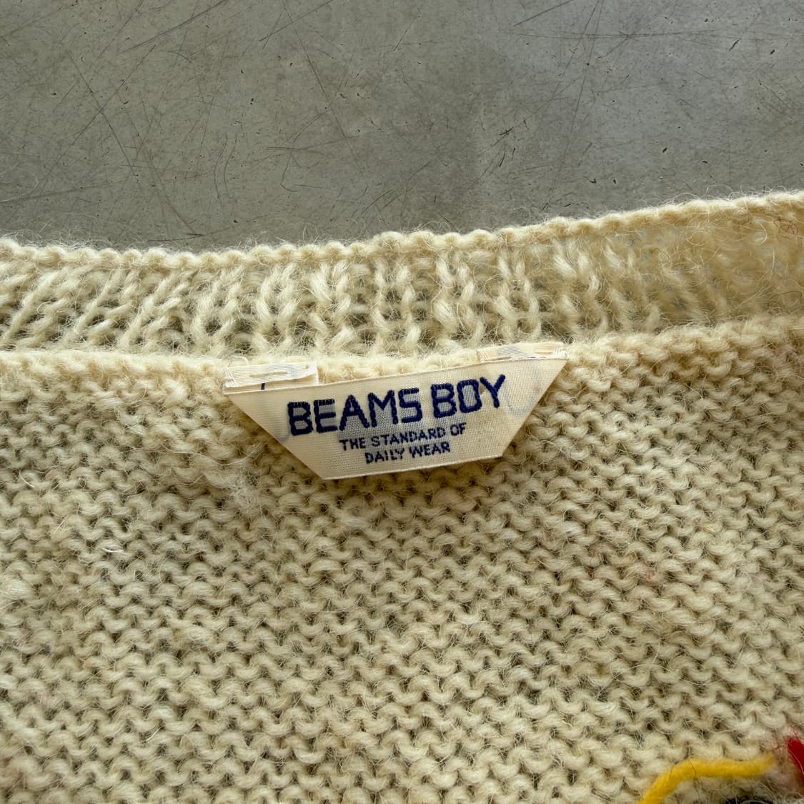 빔즈 보이 페어아일 니트 가디건 상품이미지5