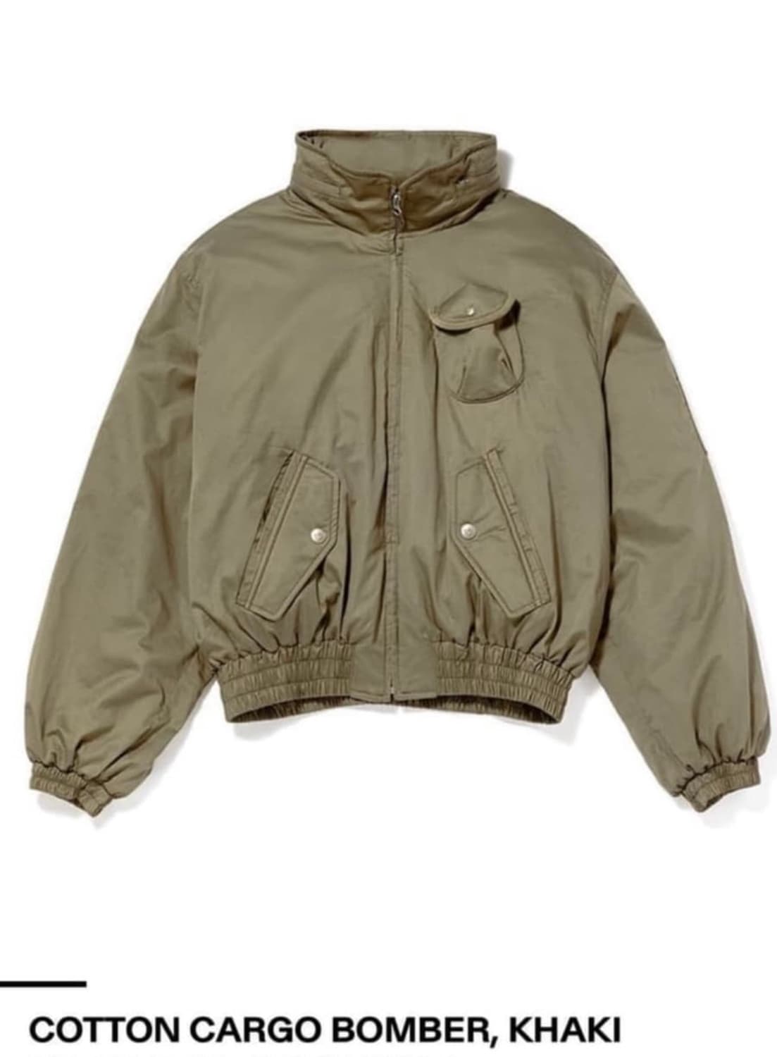 open yy 코튼 카고 봄버 m 상품이미지1