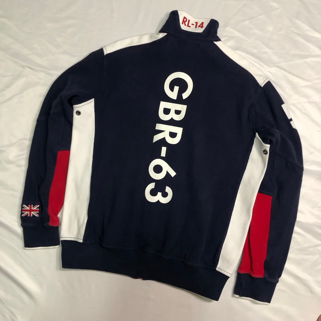 폴로 랄프로렌 빅포니 GBR 레이싱 잉글랜드 트랙탑 자켓 상품이미지4
