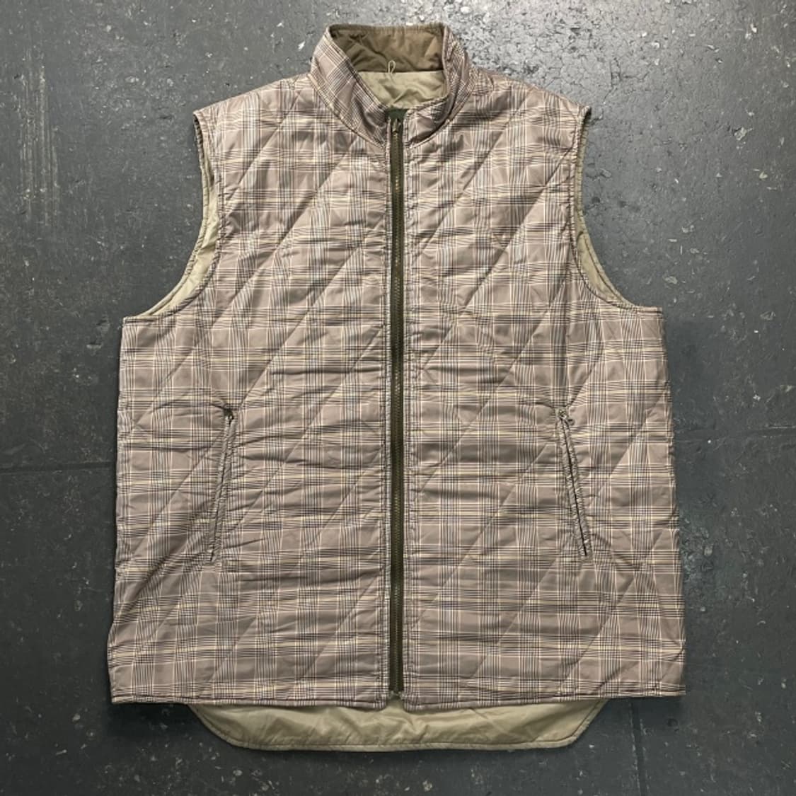 105 헨리코튼 퀄팅 조끼 상품이미지1