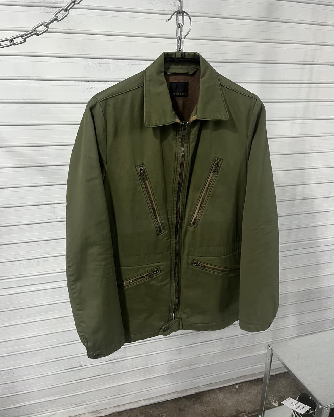 90s Hysteric Glamour multi zip jacket 상품이미지4