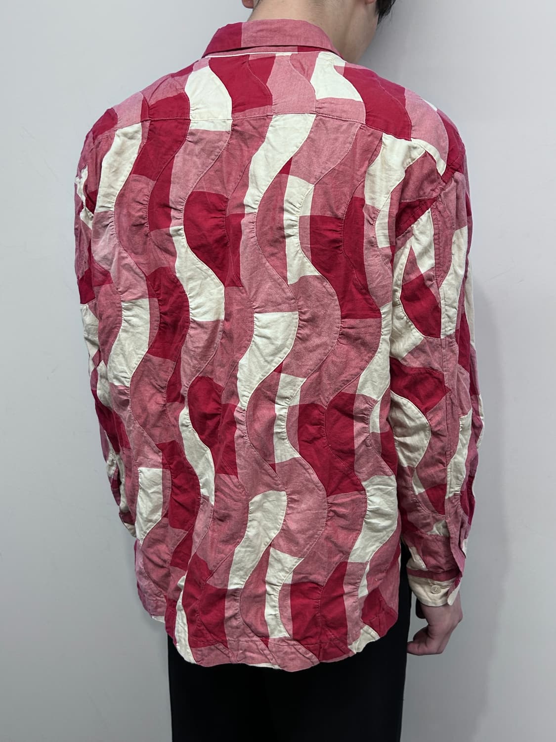 이세이 미야케 맨 패치워크 웨이브 셔츠 상품이미지3