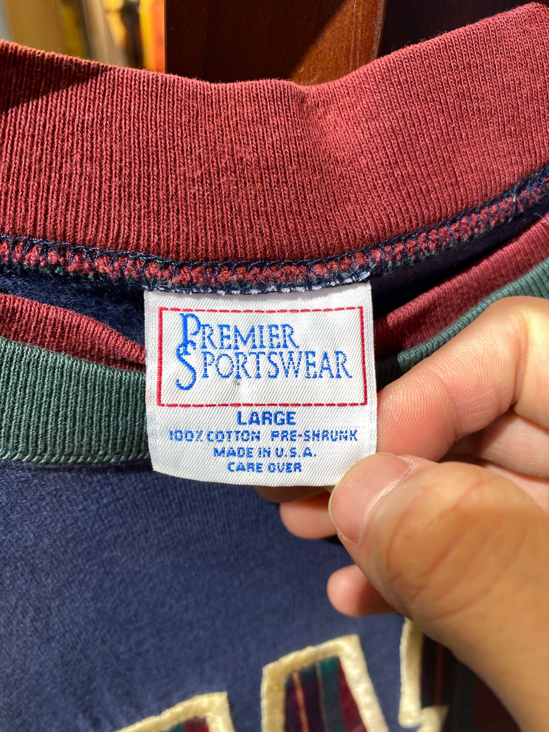 90s Permier Sprotswear Made in UsA 상품이미지8