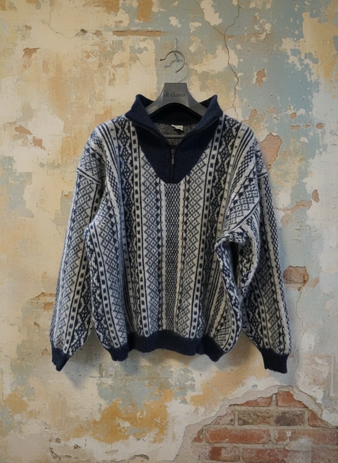 Sigursson 아이슬란드 패턴 니트 2XL 상품이미지1