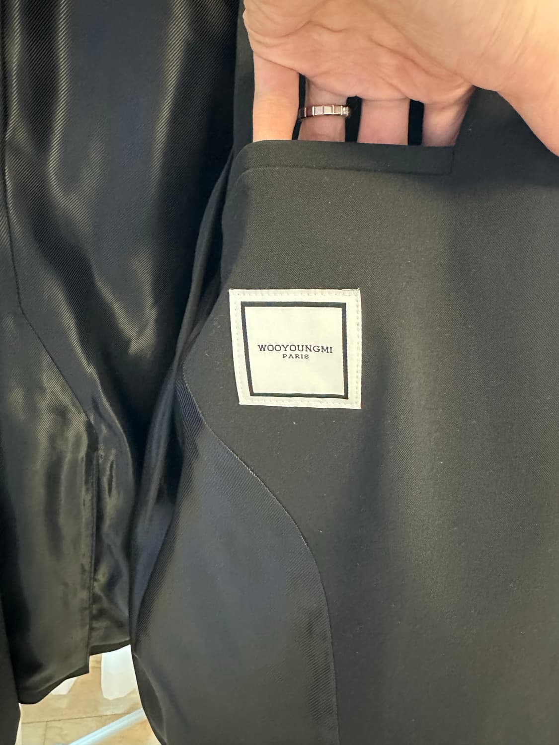 우영미 싱글 턴업 자켓 / 48 상품이미지6