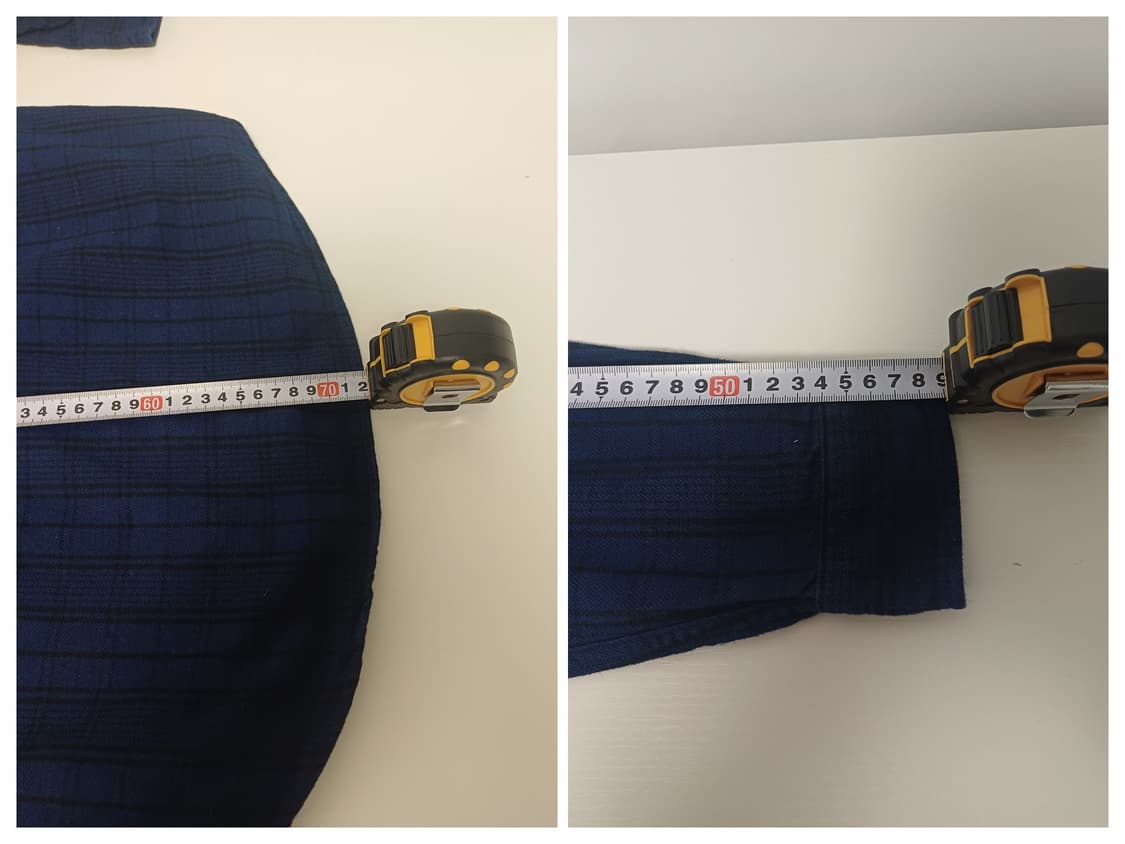 유니클로-jw앤더슨 플라넬 셔츠 [M] 상품이미지9