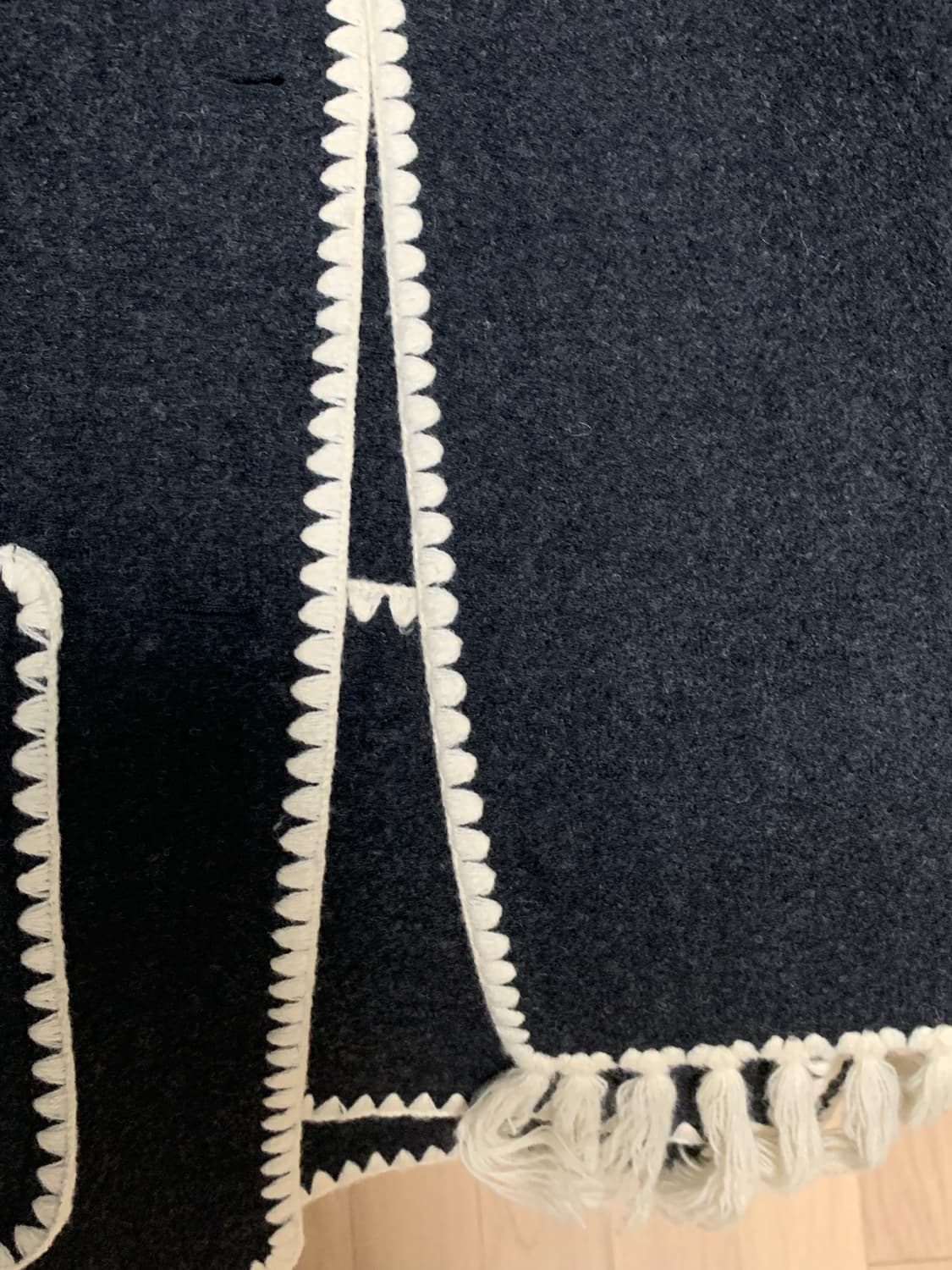 토템 스카프 코트 상품이미지5