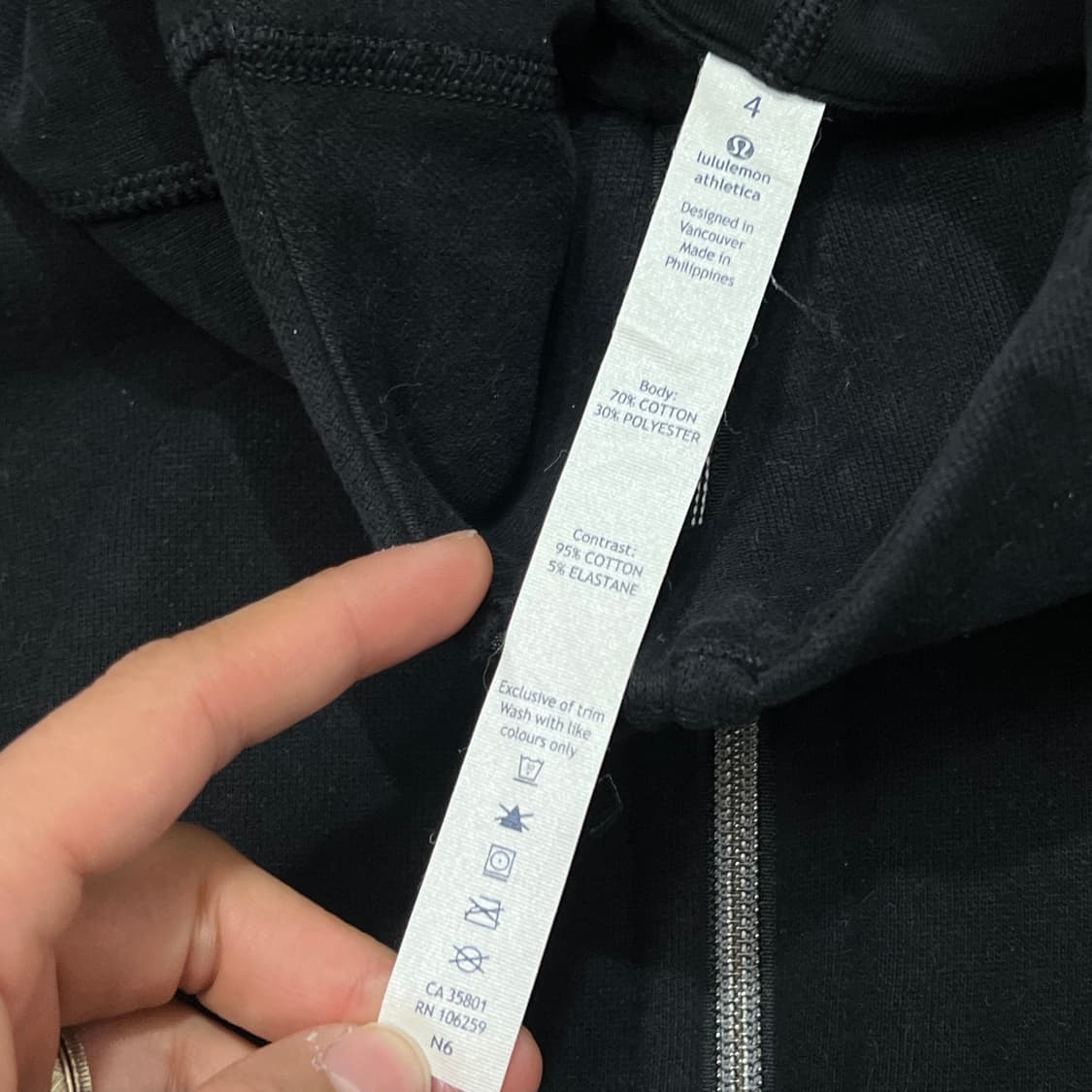 [우먼85-90] 룰루레몬 후드집업 상품이미지4