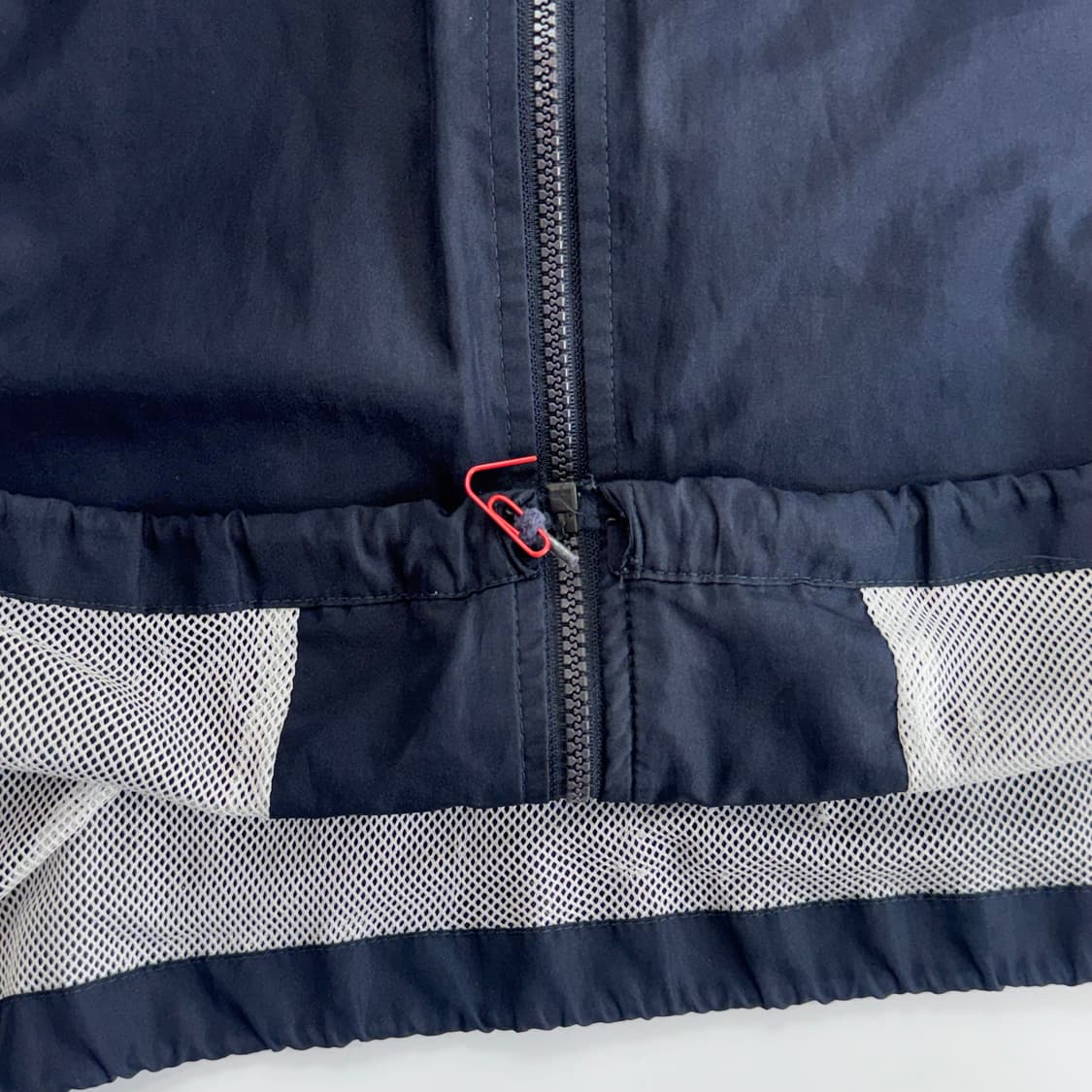 Adidas 아디다스 삼각로고 네이비 바람막이 집업 상품이미지6