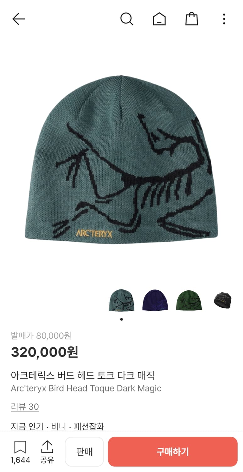 아크테릭스 비니 다크 매직 상품이미지6