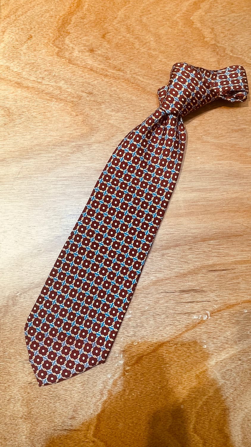 [VINTAGE] Burberrys 100% Pure Silk Geome 상품이미지1