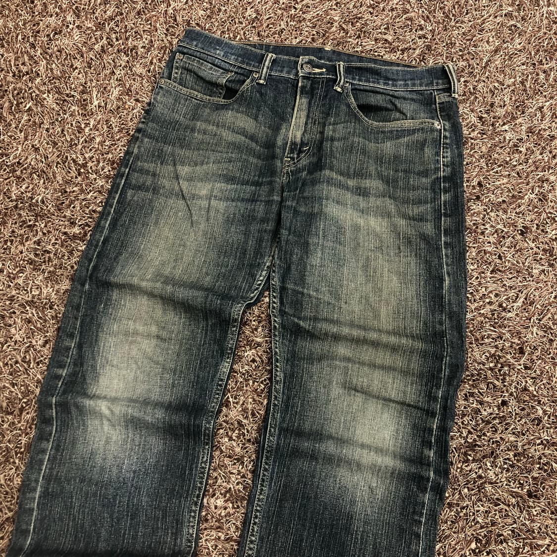 리바이스 505 워싱 데님 팬츠 상품이미지3