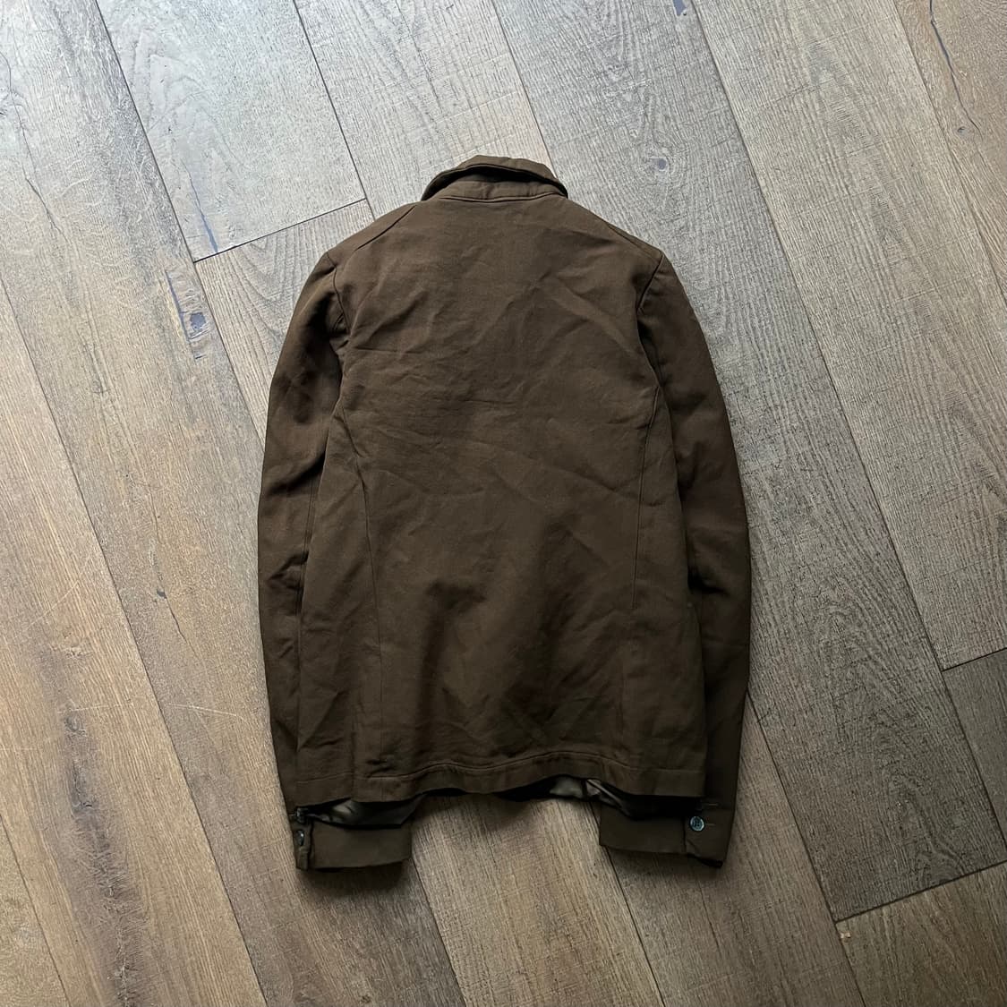 Fulling Polyester Round Jacket 상품이미지9