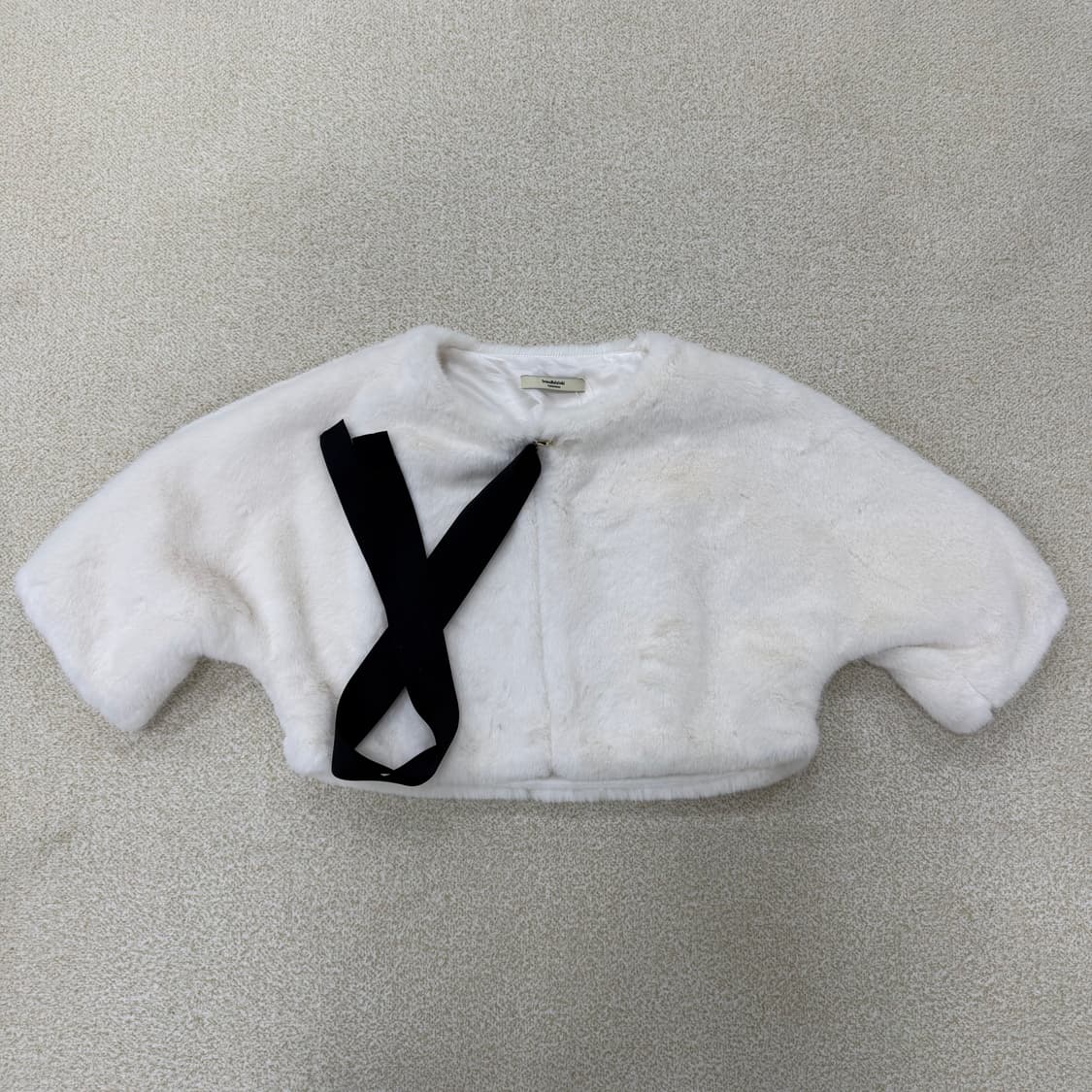 36 새상품 이바나헬싱키 여성 퍼 자켓 0126T1 상품이미지1