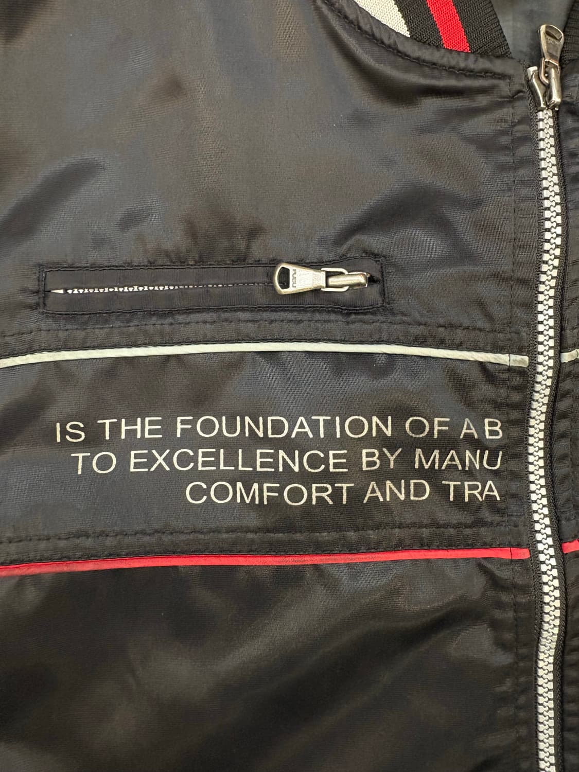 푸부 레이싱 봄버 바시티 자켓 상품이미지4