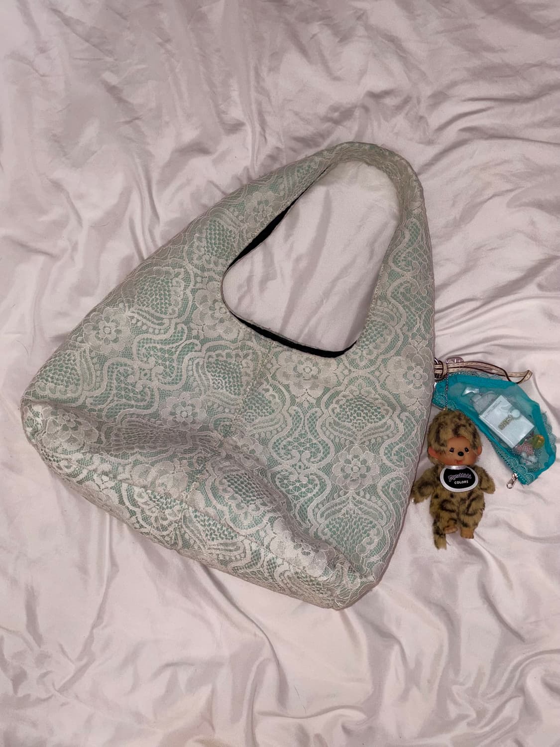 Anna Sui mint lace shoulder bag 상품이미지4