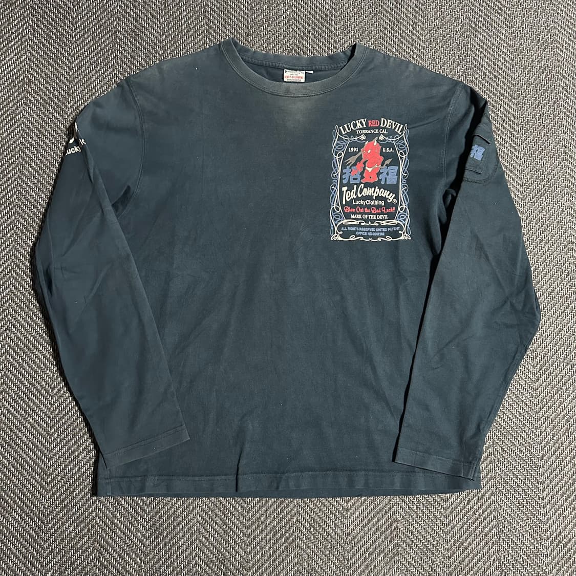 Ted Company Luckey Red Devil 롱 슬리브 상품이미지2