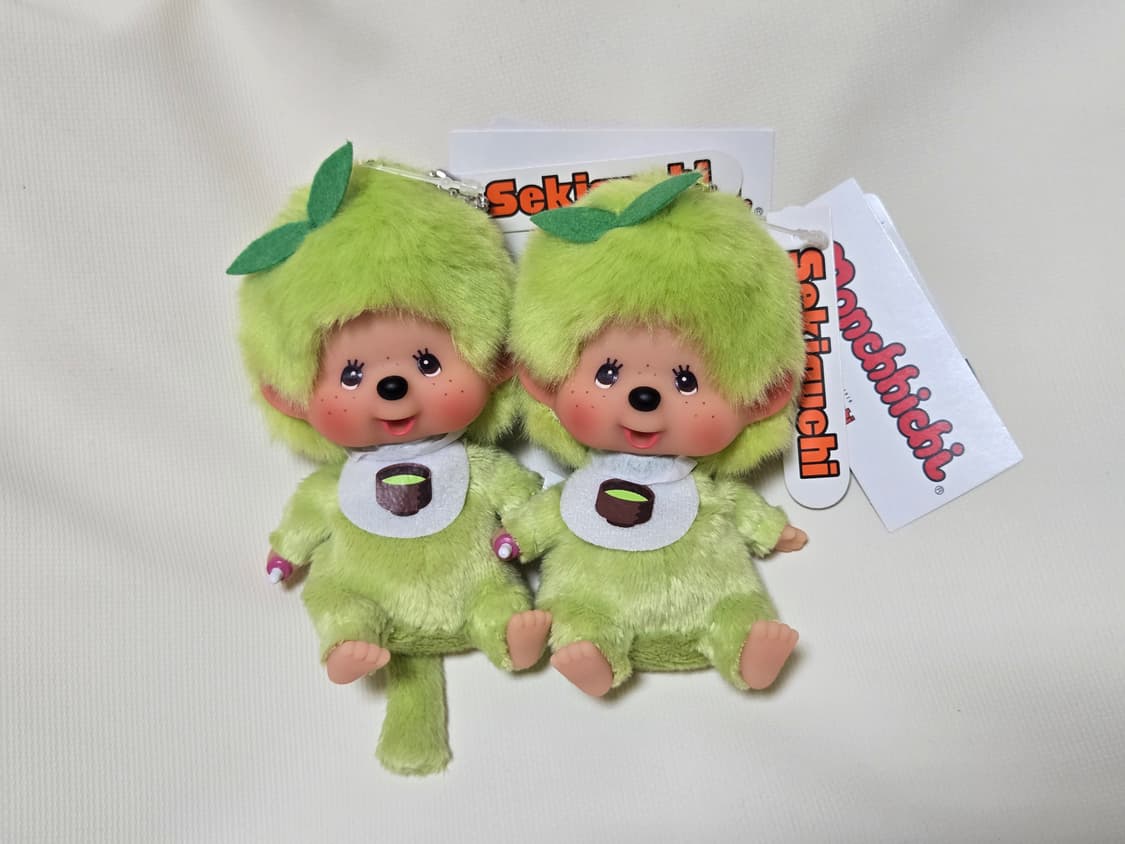 몬치치 녹차 말차 키링 상품이미지1