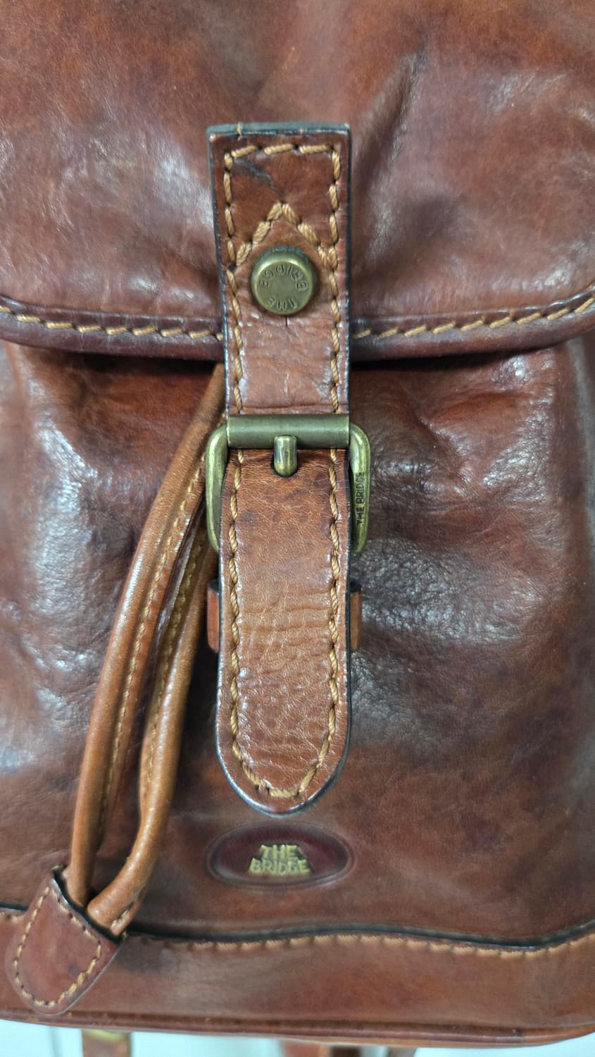이태리 the bridge 빈티지가죽 백팩 상품이미지3