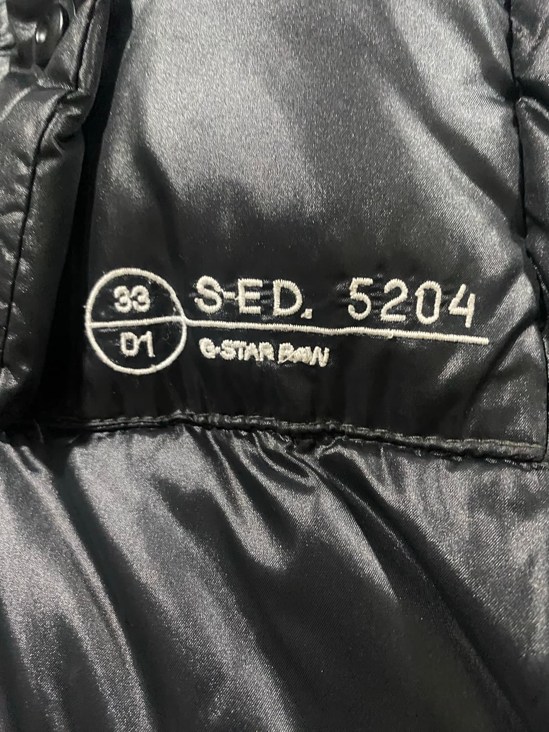 G-Star RAW S-ED 5204 블랙 패딩XL 상품이미지4