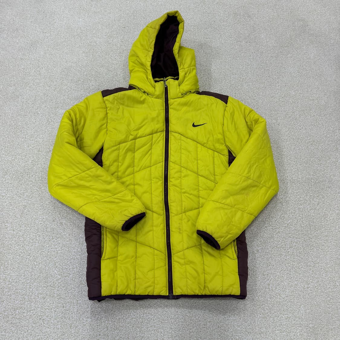 [XL] 나이키 옐로우 울트라 웜 패딩 1231T1 상품이미지1