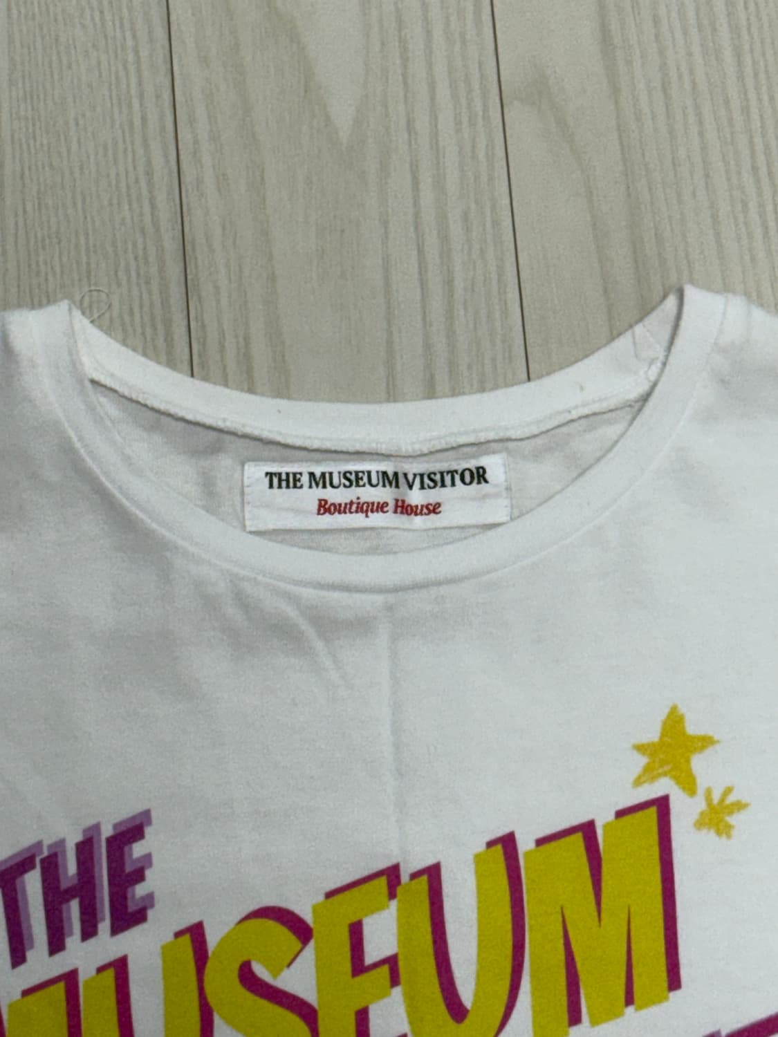 더 뮤지엄 비지터 PUTTI PRINTED CROP T-SHIRTS os 상품이미지3