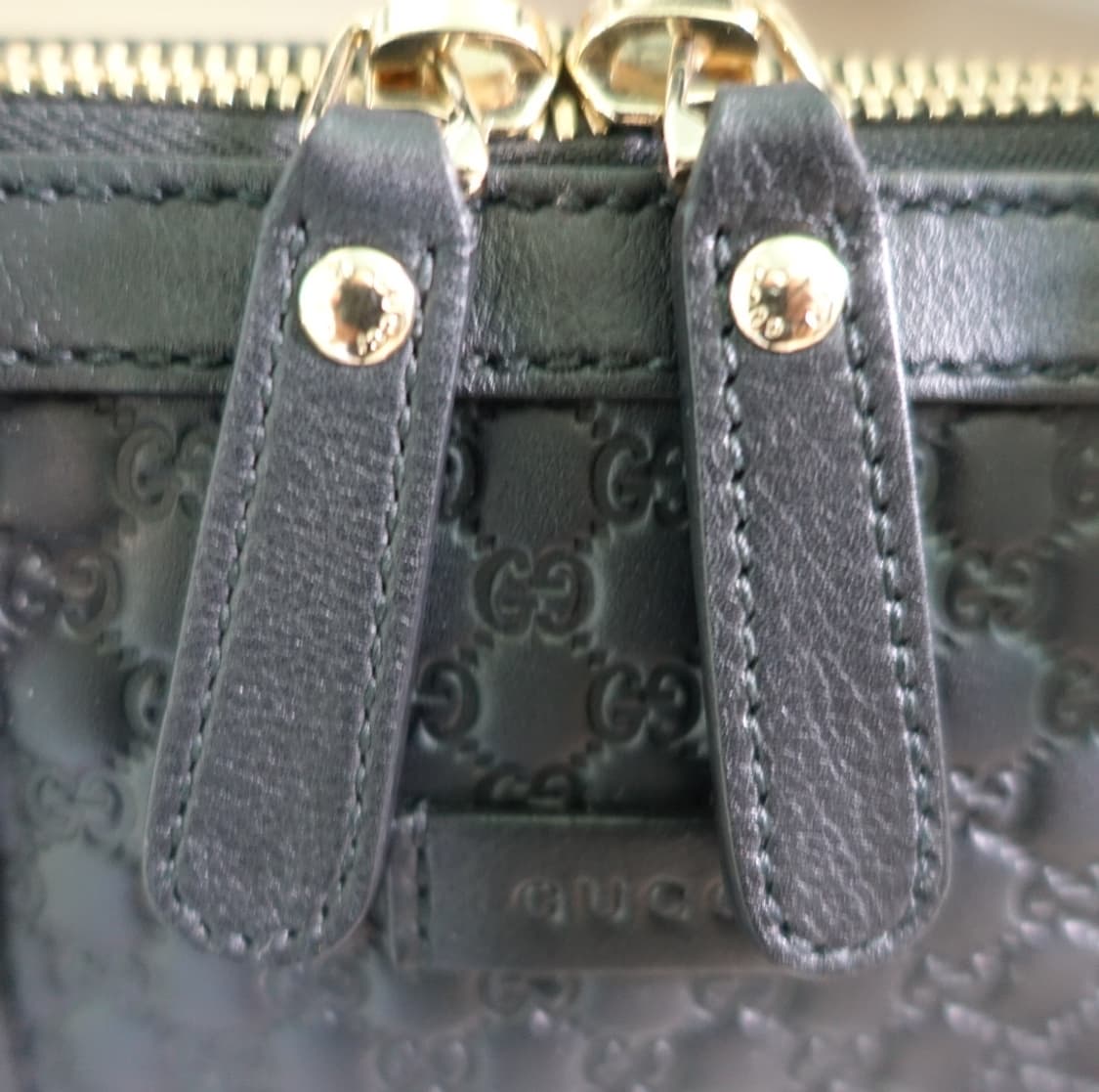 구찌 마이크로시마 미니돔 블랙 토트백 상품이미지3