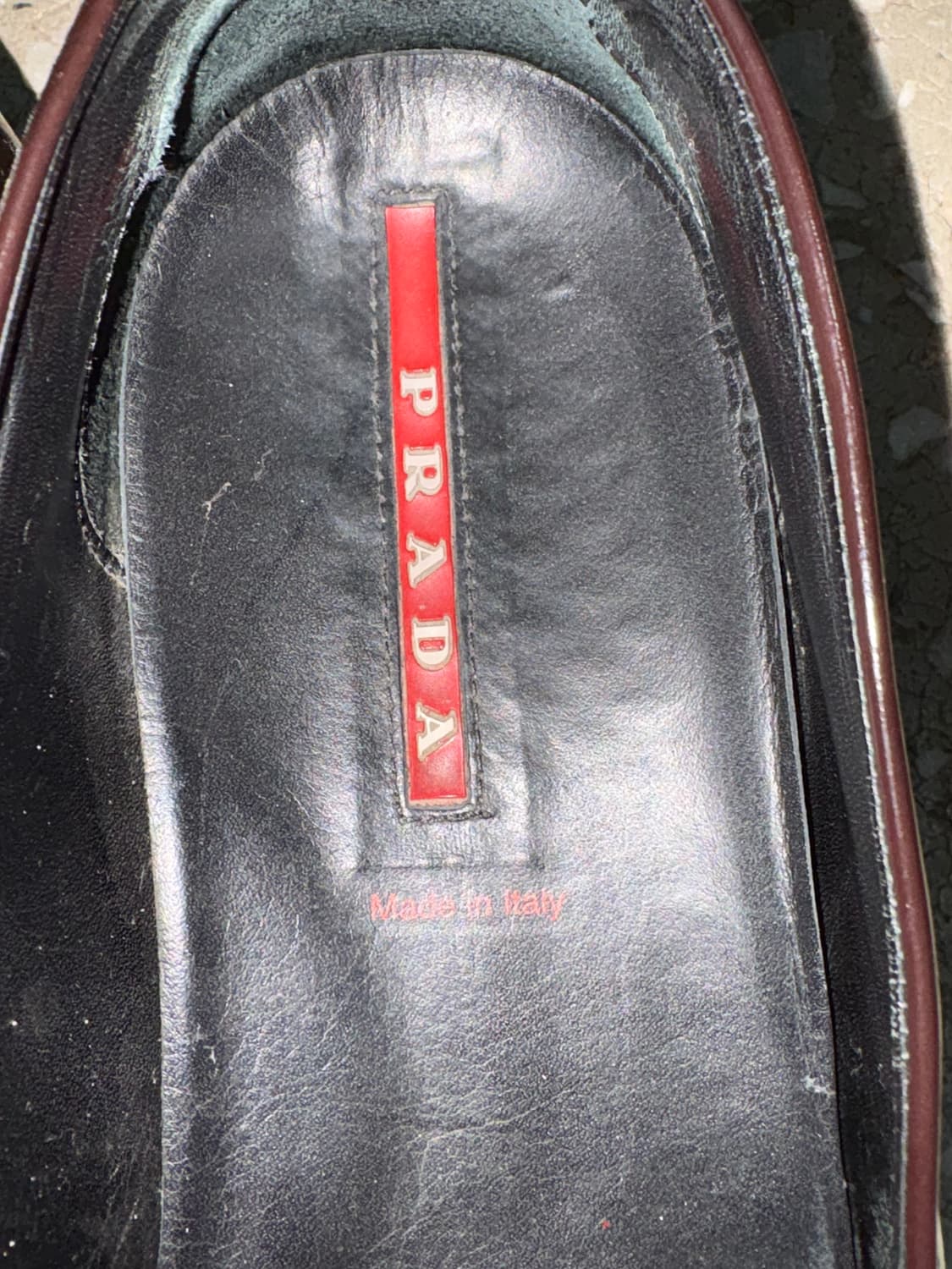 프라다 빈티지 로퍼 상품이미지4