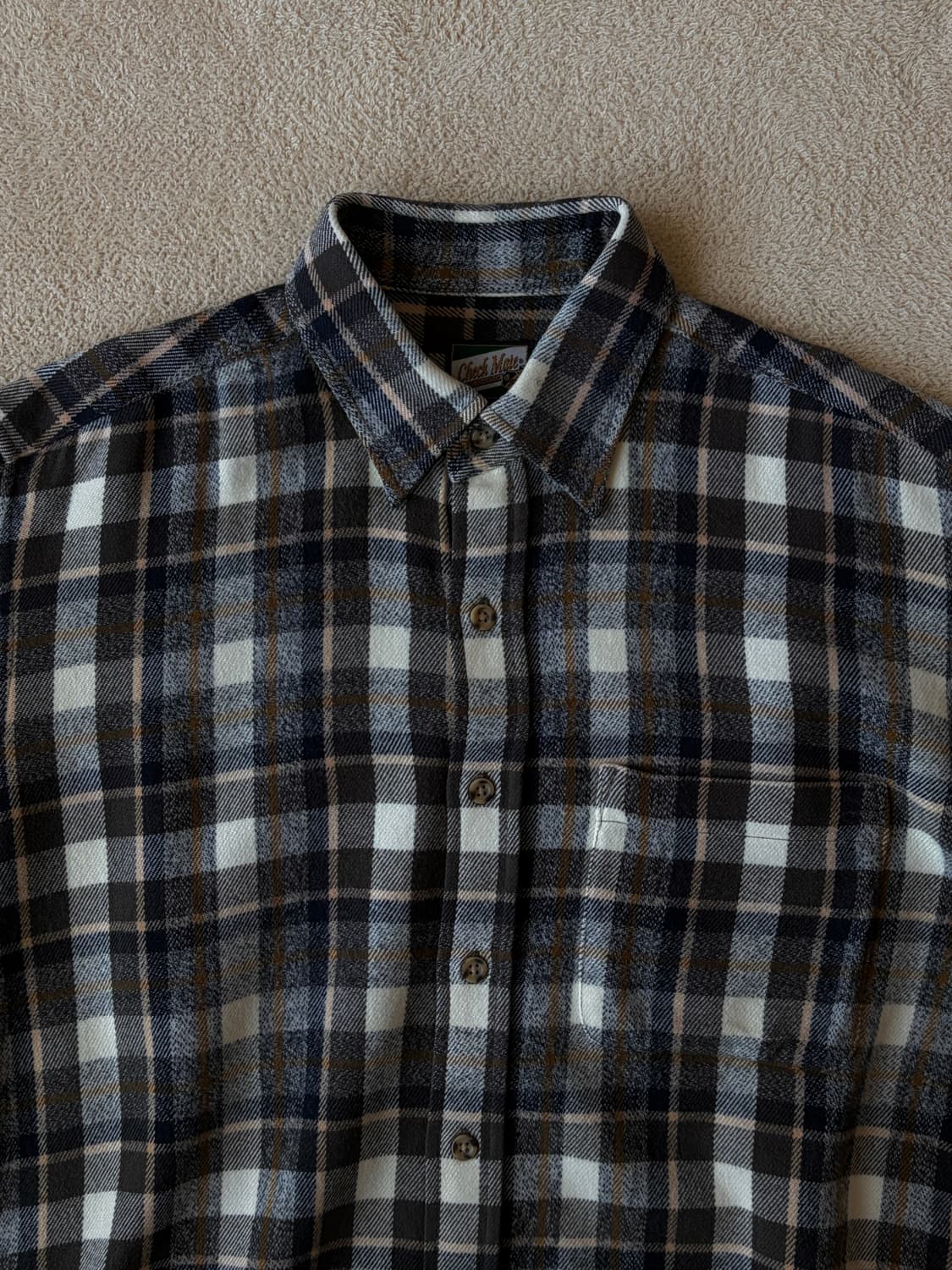 Check Mate 플란넬 셔츠 상품이미지3