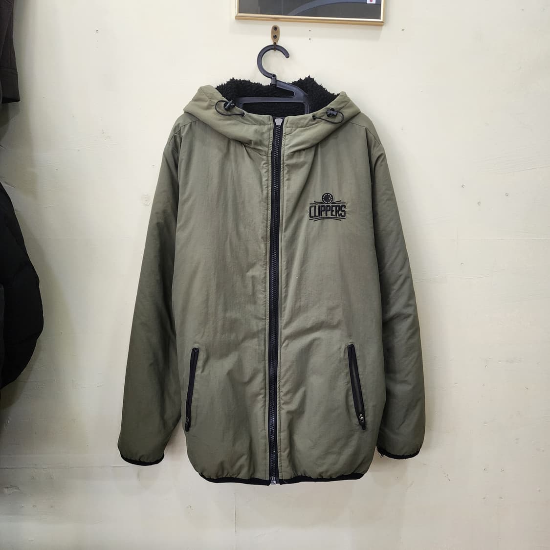 NBA LA 클리퍼스 리버서블 후드 점퍼 상품이미지1