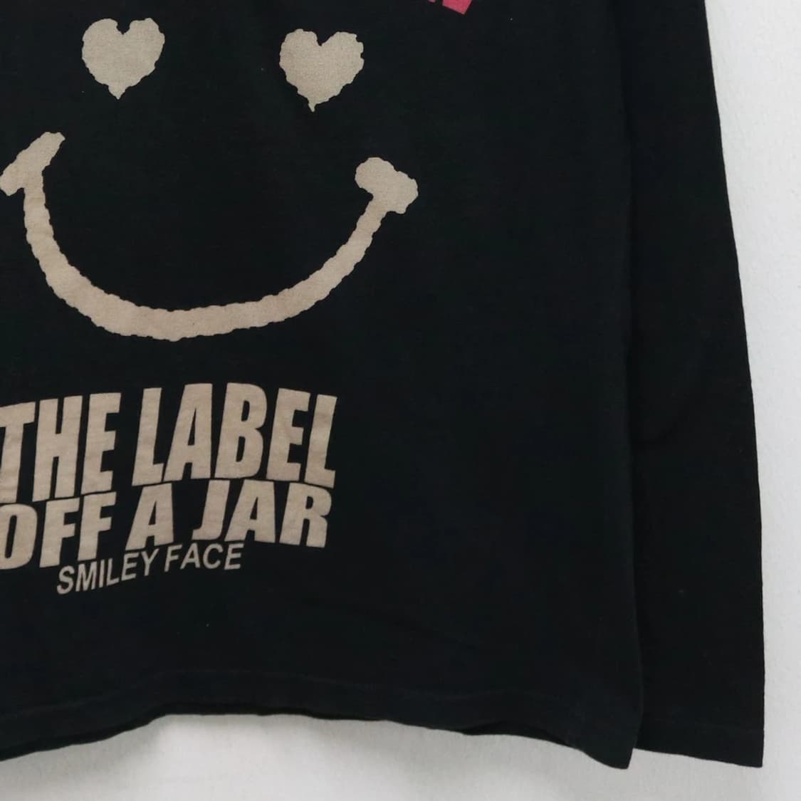 C.O.L.Z.A 스마일 레터링 긴팔 티셔츠 63210 상품이미지4