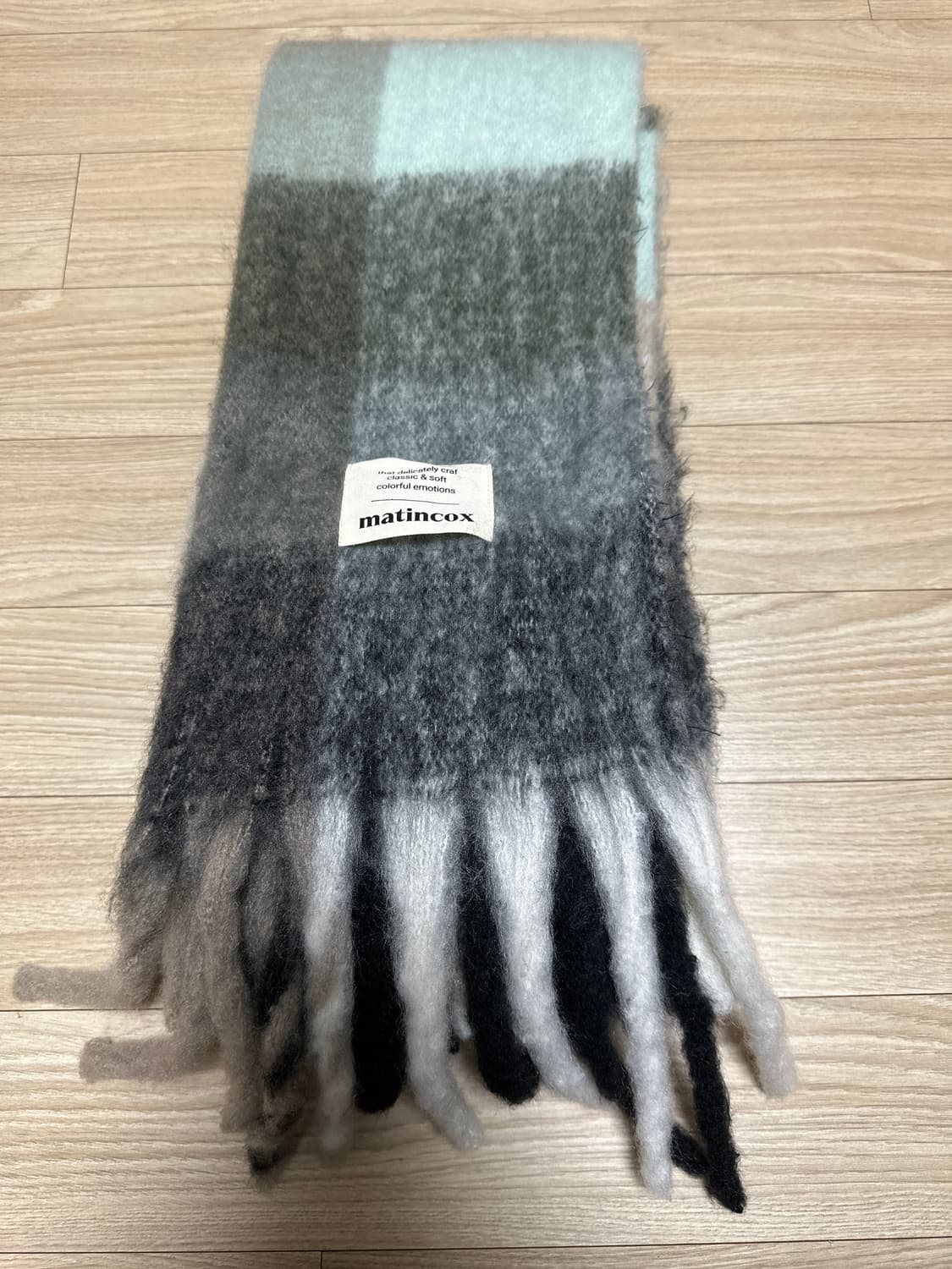 마틴콕스 체크 머플러 상품이미지1