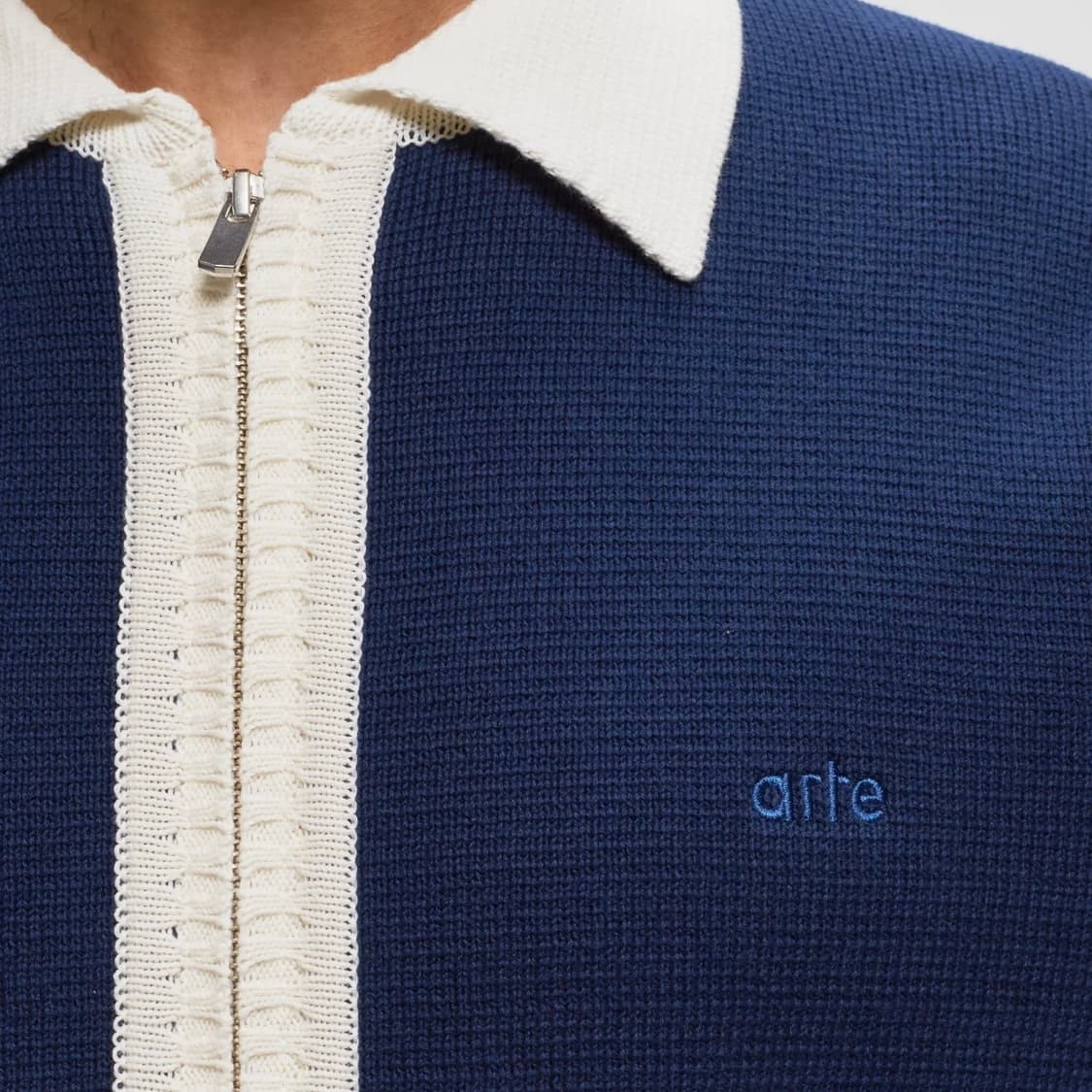 아르테 앤트워프 Keler Contrast Cardigan 네이비 상품이미지2