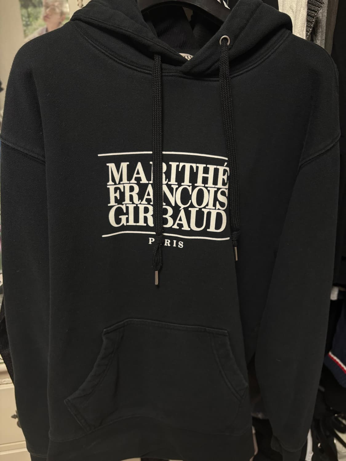 마리떼 프랑소와 저버 후드티 (블랙) 상품이미지1