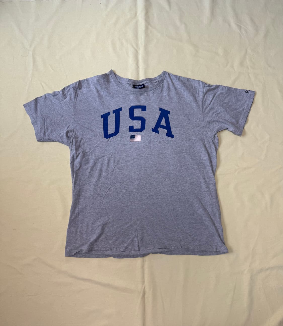 폴로 스포츠 USA 플래그 스펠아웃 티셔츠 90s usa 상품이미지1