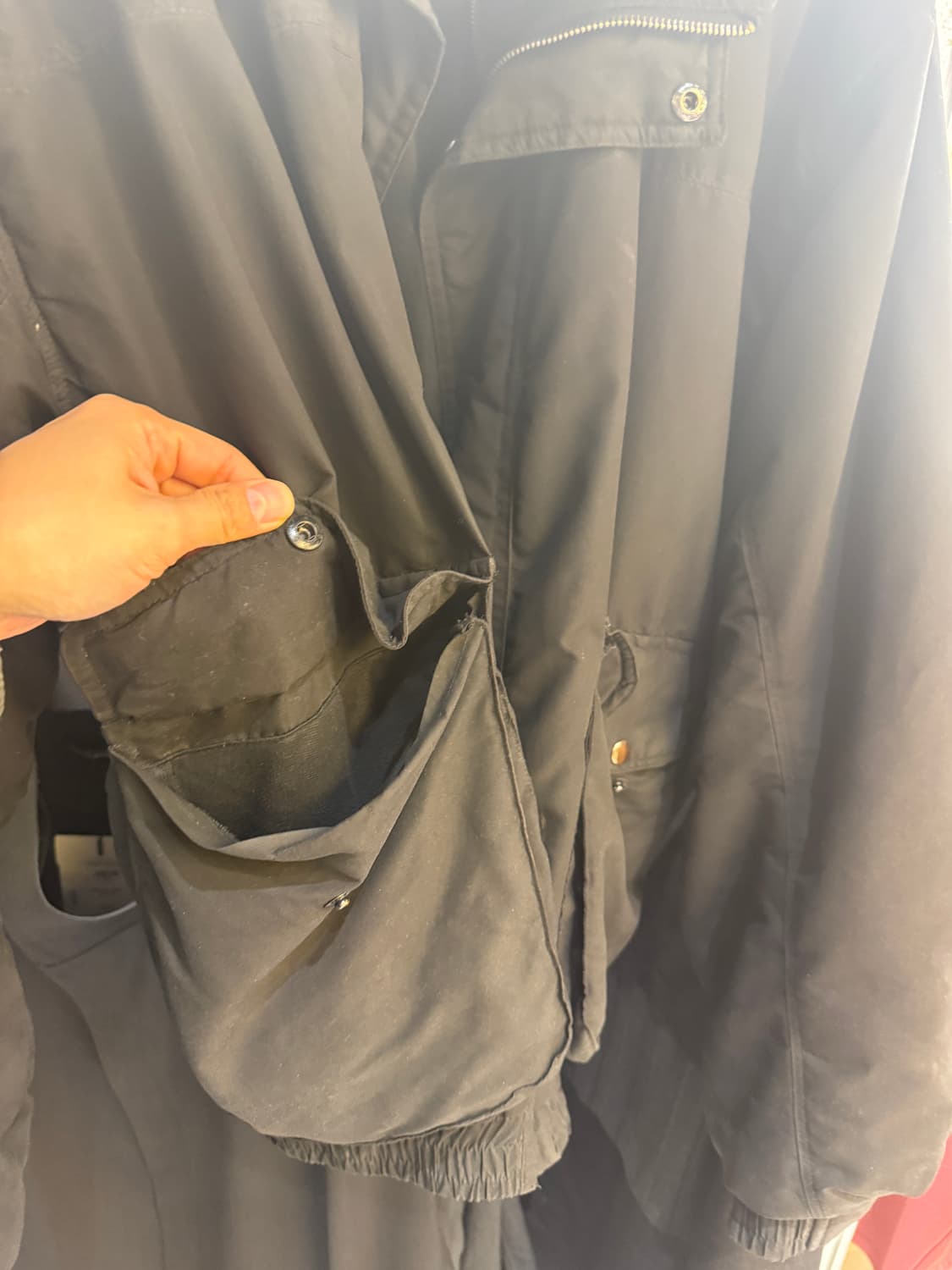 윌리차바리아 자켓 블랙 XL 55만 상품이미지8