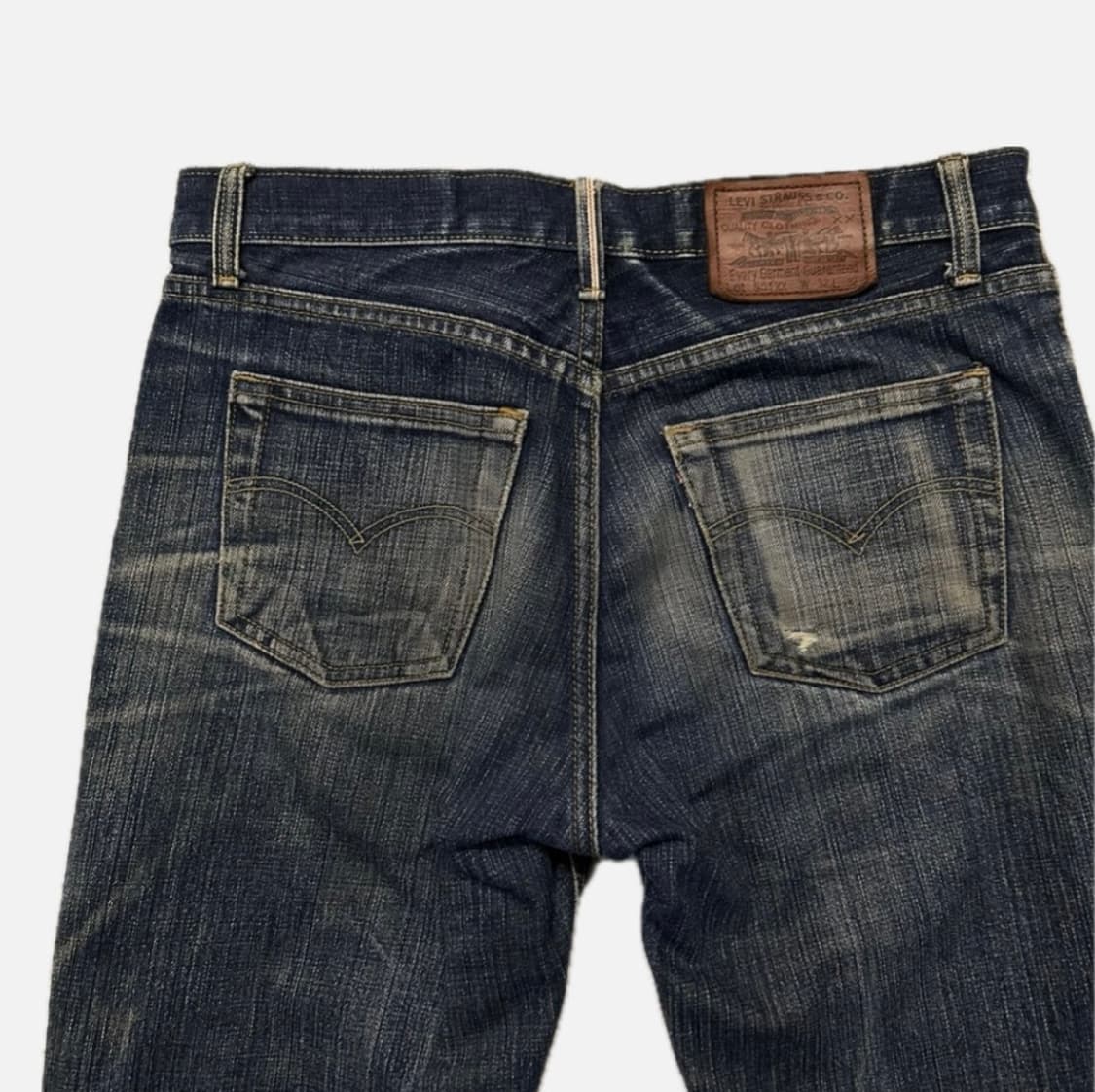 90s 리바이스501xx 셀비지 데님 팬츠 상품이미지6