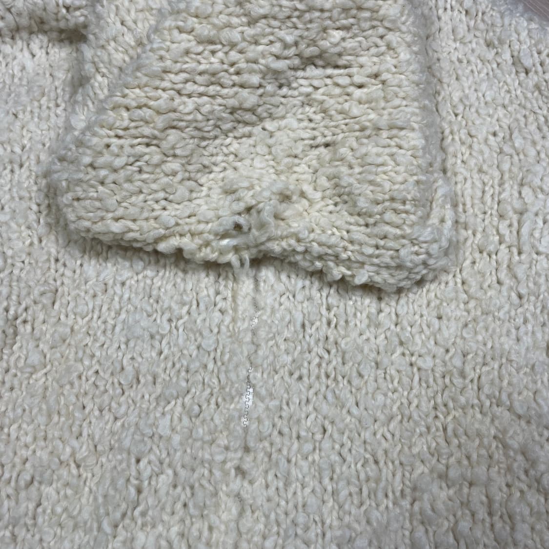 🕑00s good enough wool sweater hoodie 상품이미지9