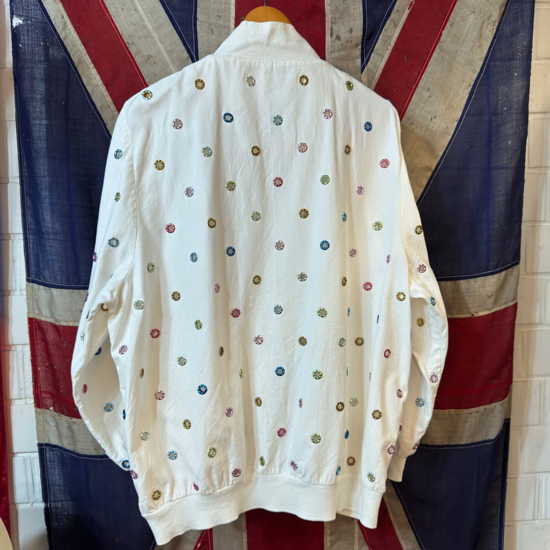 1980s USA OPAL 아일렛 디테일 자켓 상품이미지4