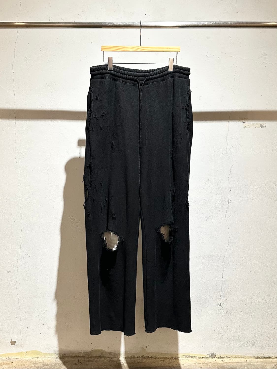Ancellm Crash Sweat Layered Pants  상품이미지1