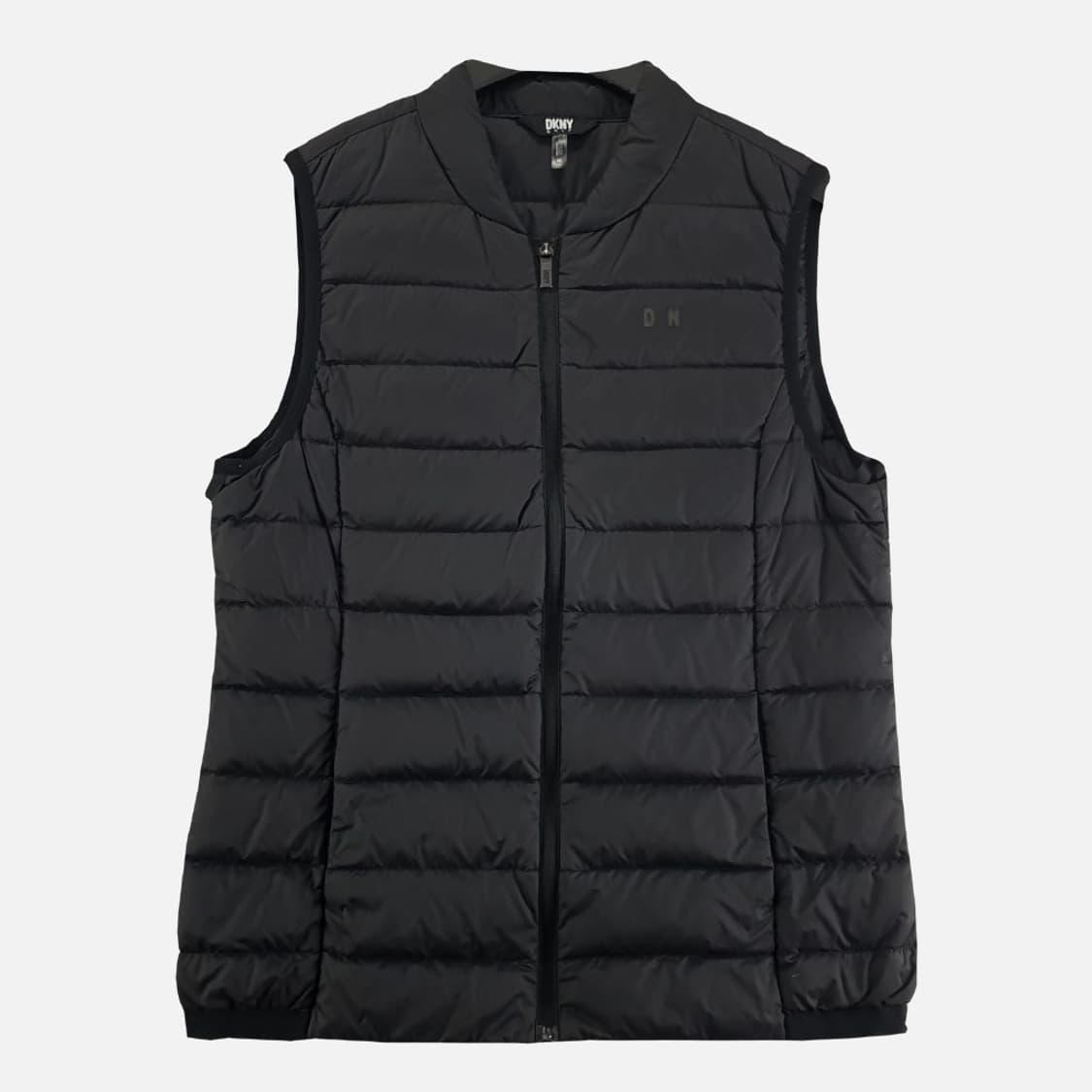 DKNY 블랙 여자 패딩 조끼 M N4437 상품이미지1