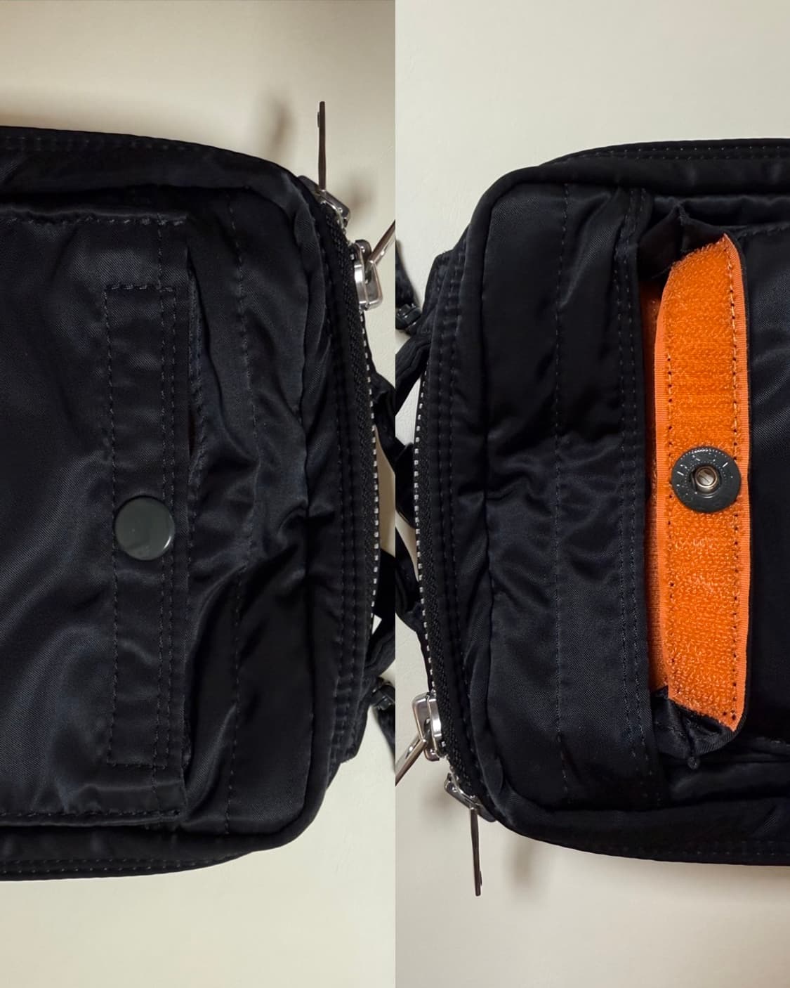 (신형) PORTER 포터 탱커 스퀘어 숄더백 블랙 상품이미지5