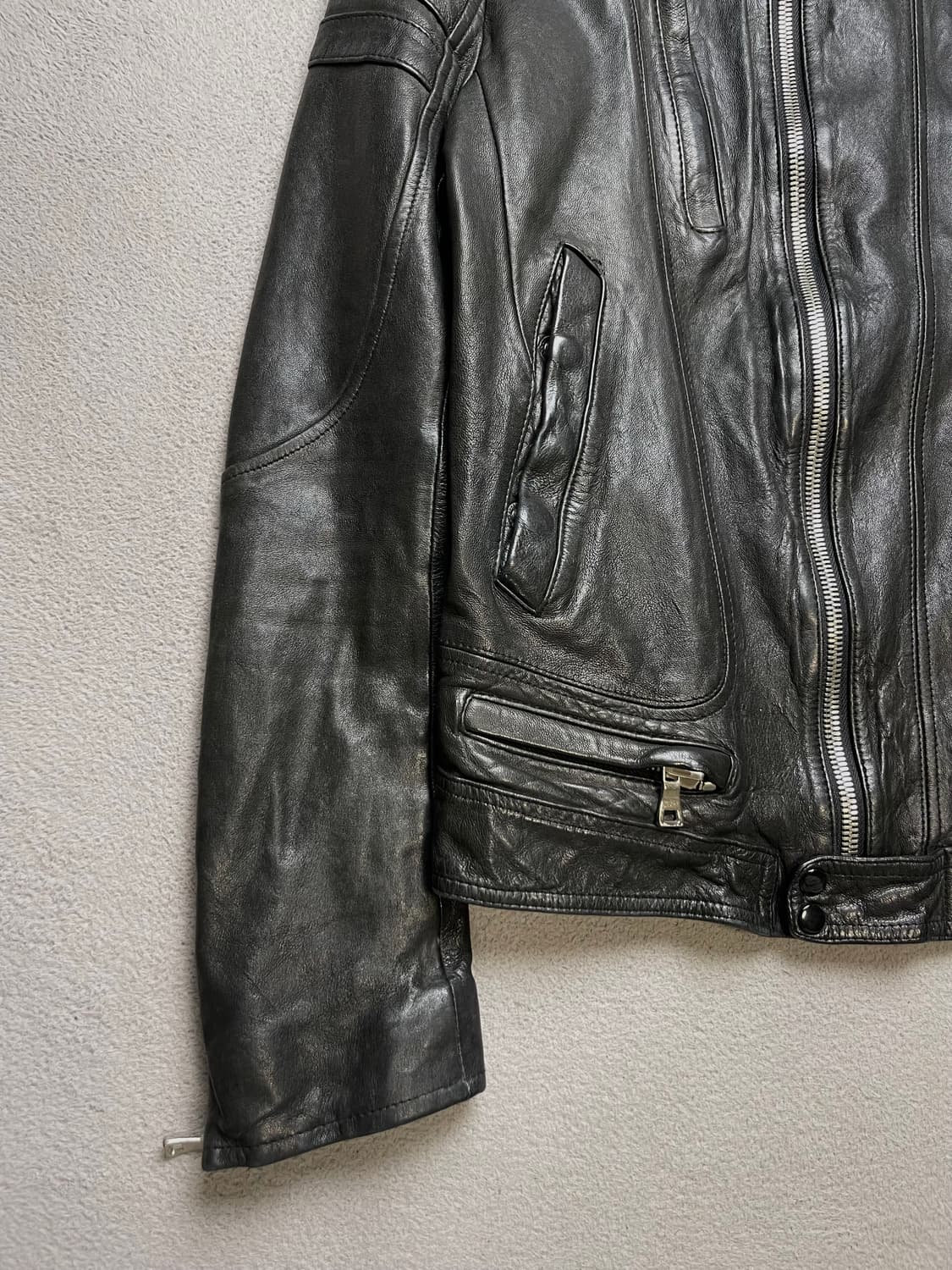 [XL] SLCZ 레더자켓 - 양가죽자켓 100-105 상품이미지8