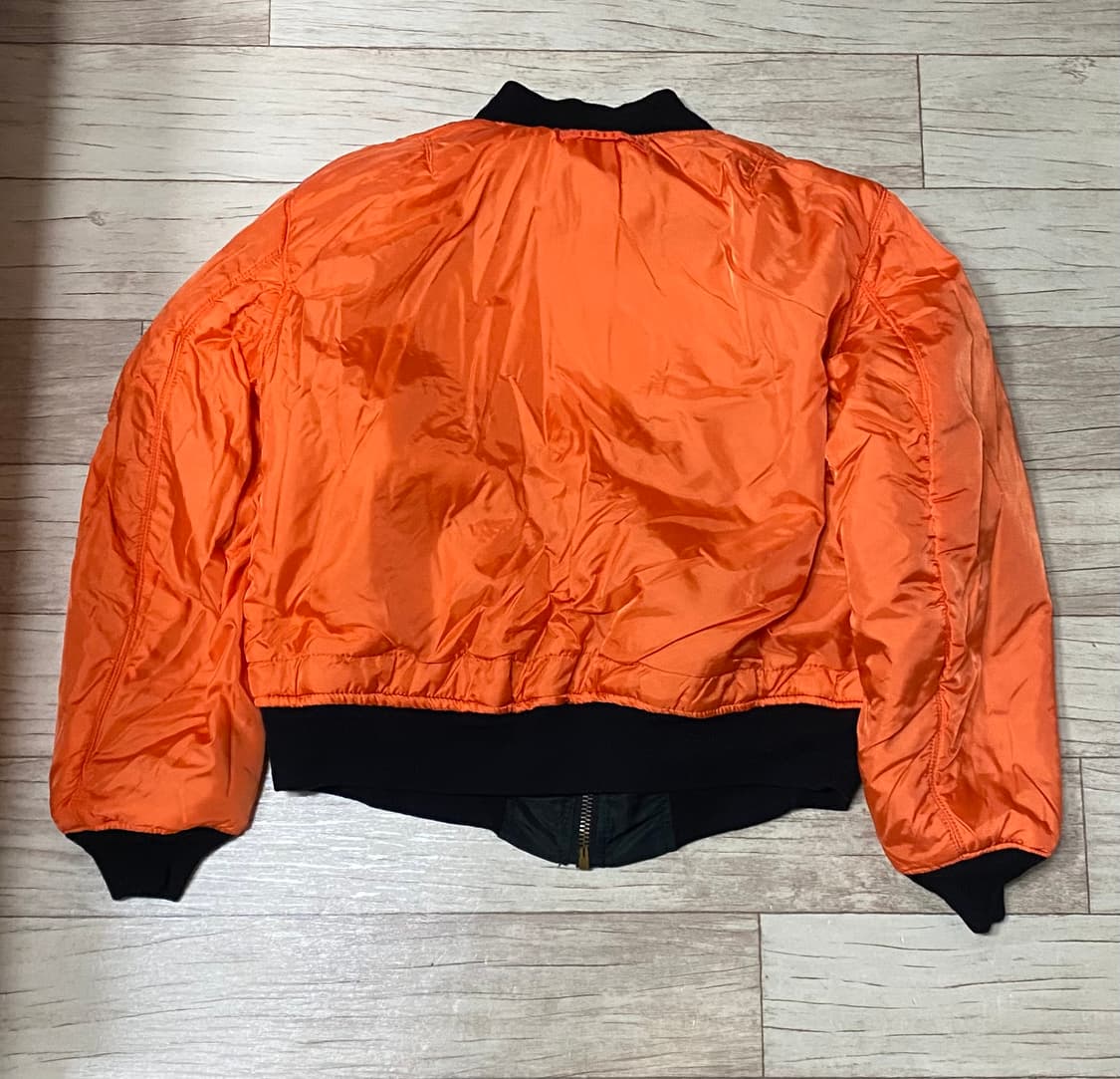 알파인더스트리 빈티지 ma-1 리버시블 항공자켓 XL 상품이미지7